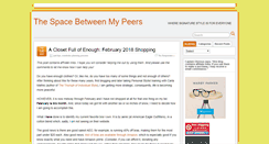 Desktop Screenshot of betweenmypeers.com